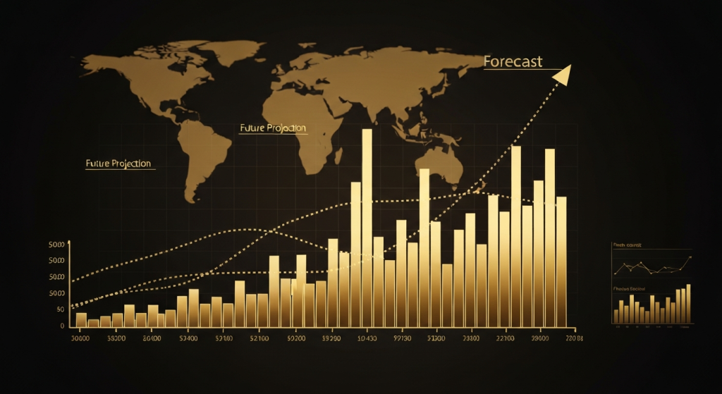 Gold price forecast 2026 2027 concept